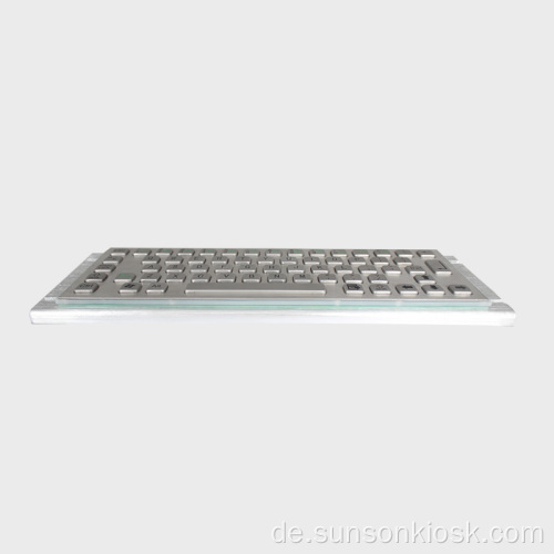 Braille-Metalltastatur mit Touchpad